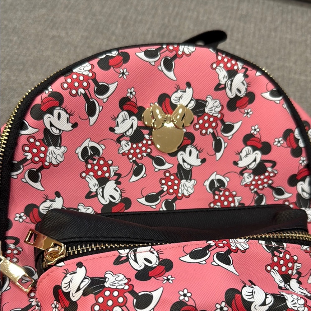 Pink Mini Minnie Mouse Backpack - Picture 2 of 6